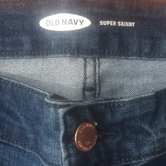 Old Navy Super Skinny Jeans Sz 6 NWT - Picture 5 of 5